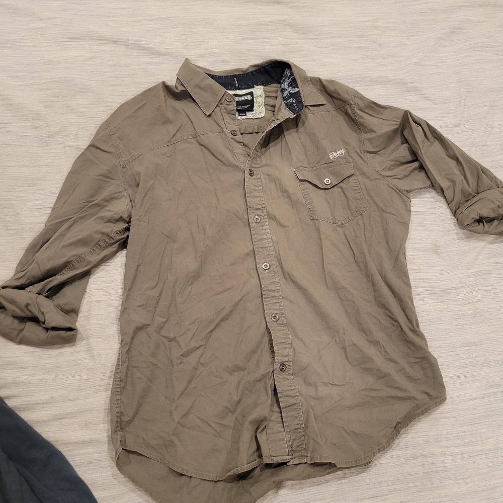 Billabong kaki button up